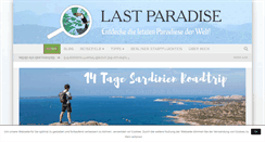 Desktop Screenshot of last-paradise.com